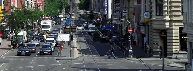 Blitzer Stuttgart, Überleitung, Richtung Geisburger Brücke